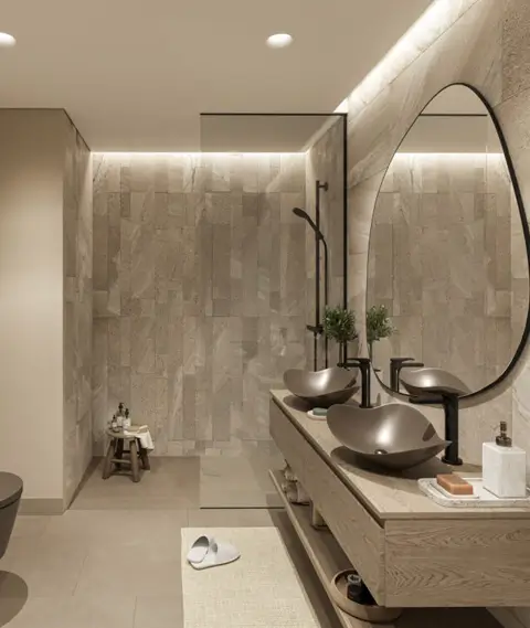 Gardenia Bay Washroom Interior