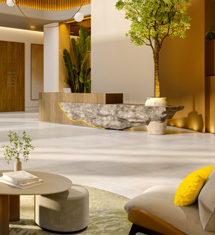 Gardenia Bay Lobby